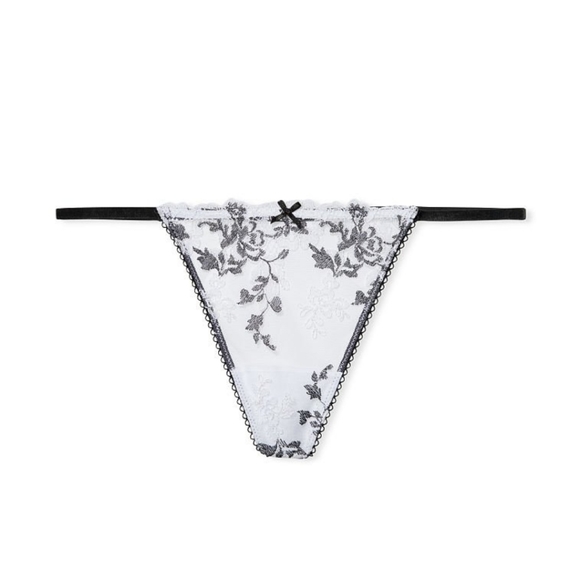 Victoria's Secret Dream Angles Embroidered V-String Large - Picture 3 of 7